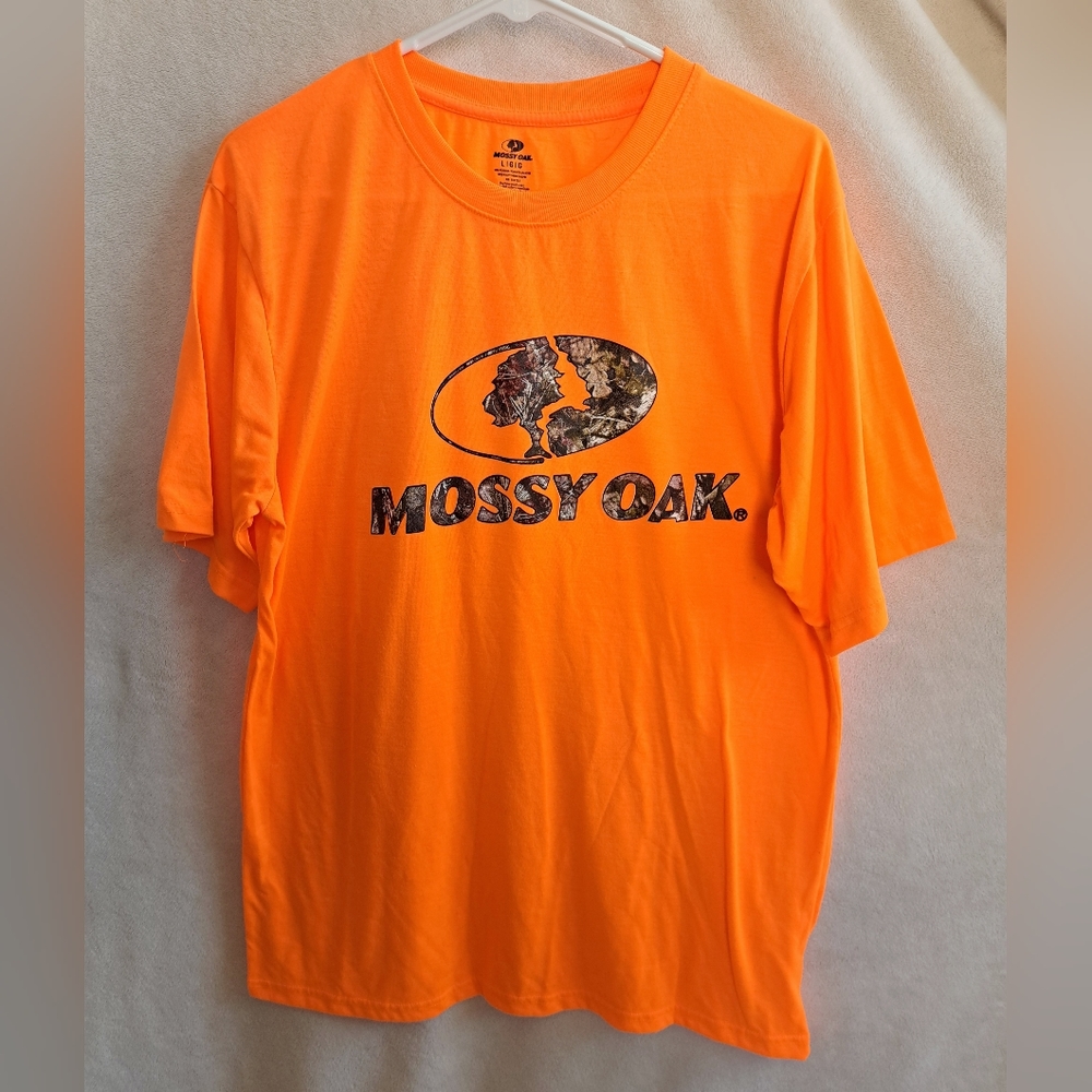 Men's Mossy Oak Bright Orange T-Shirt